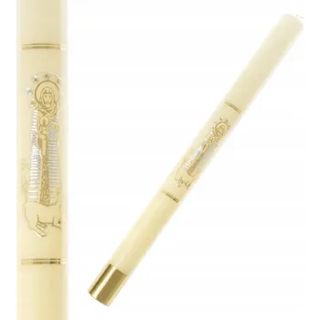 Svíčka Tradiční parafínová svíčka bez vůně Quo Vadis 1 ks