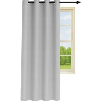 Obraz Závěs polozatemňovací 140x250 cm s kroužky, dekorativní, moderní