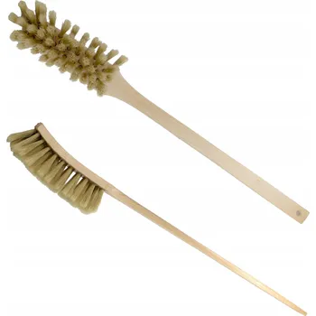 Šetrný smeták na sníh 60 cm – přírodní, nepoškrábe lak