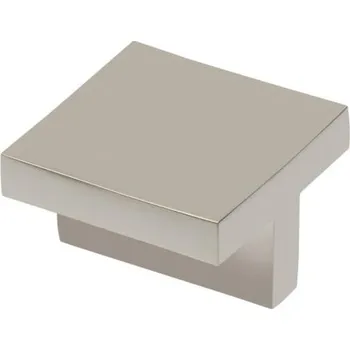 Nábytkové kování Nábytková hlavice GTV 40 čtvercová SATÉN