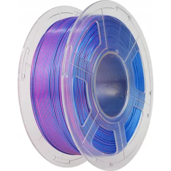 Filament Filament SUNLU SILK PLA+ Multi Color Červená a Modrá 1,75 mm 1 kg