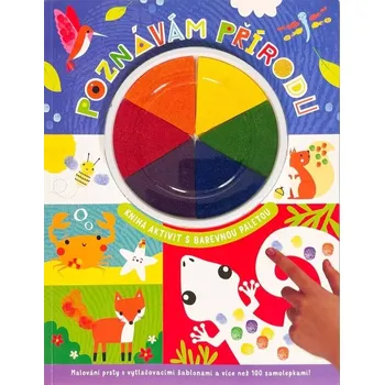 omalovánky Poznávám přírodu – kniha aktivit s barevnou paletou