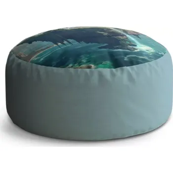 Taburet Sablio Taburet Circle Avatar The Way of Water Plovoucí ostrov: 38x48 cm