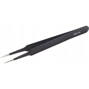Péče o řasy a obočí Antistatická pinzeta ESD-14