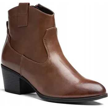 Dámská obuv Wojtyłko dámské kotníkové boty sloupek velikost 40