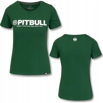 Dámské tričko Dámské Tričko Pit Bull Pitbull R zelené M