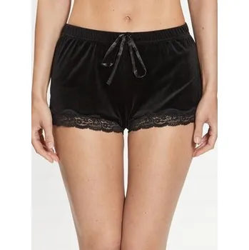 Dámské noční prádlo Hunkemöller dámské pyžamo polyester černé barvy, velikost XXL