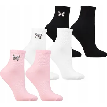 Dámské ponožky Dámské Ponožky MORAJ Ponožky motýly, 3 ks, 38-41