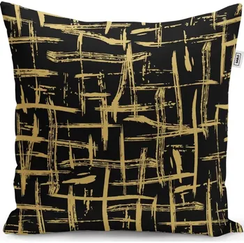 Polštář Sablio Polštář Zlaté malování - 40x40 cm