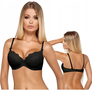 Podprsenka Paripari push-up podprsenka černá velikost 75D