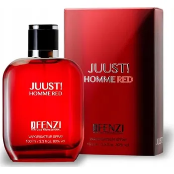 Pánský parfém JFenzi JUUST! Homme Red parfémovaná voda 100 ml