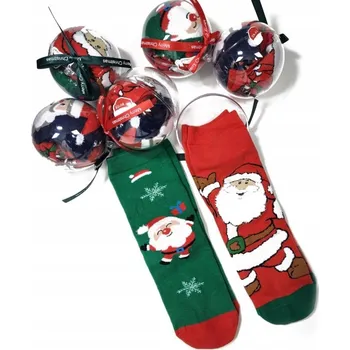 Dámské ponožky Ponožky Sponka vánoční, velikost 35-38