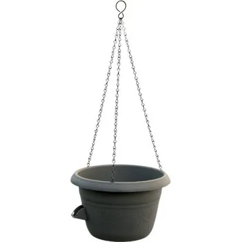 Květináč Obal Na Květináč 15,5 plast šedý