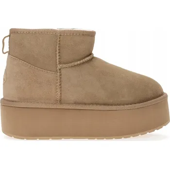 Dámská zimní obuv Emu Australia Dámské boty Stinger Micro Flatform Almond, velikost 40