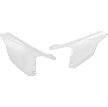 RTECH boční číslové tabulky TRIUMPH bílé OEM barva