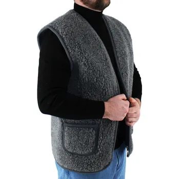 Pánská vesta PÁNSKÁ VESTA ZE 100% MERINO VLNY, VELIKOST S