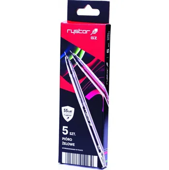 Gelová propiska vícebarevné Rystor