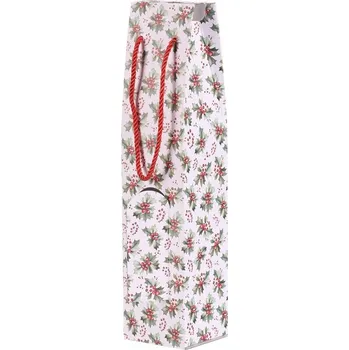 Dárková taška Autronic Box papírový - skládací, na 1 láhev, sada 6 ks