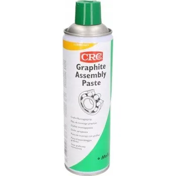CRC GRAPHITE ASSEMBLY 500ml Montážní MAZIVO s grafitem a MoS2, do +650 °C