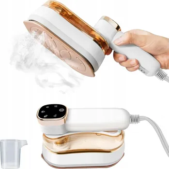 Žehlička MINI ŽEHLIČKA PARNÍ ŽEHLIČKA PŘENOSNÁ TURISTICKÁ DRÁTOVÁ STEAMER180ML
