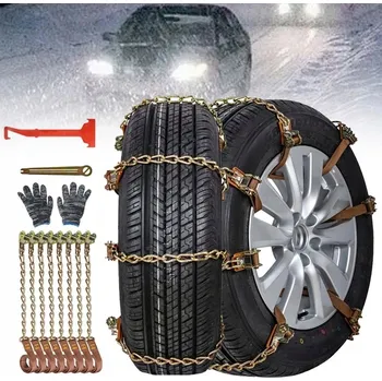 Sněhové řetězy Sněhové řetězy 330 KN TLZT-F-8 x ZESTAW SNĚHOVÉ ŘETĚZY