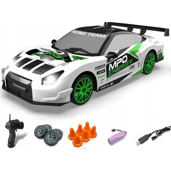 RC model auta Driftovací auto HB Toys II 4WD 1:24 bílé
