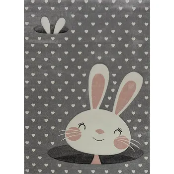 Koberec Vopi Dětský koberec Smart Kids 22721 grey (Varianta: 140 x 200 cm)