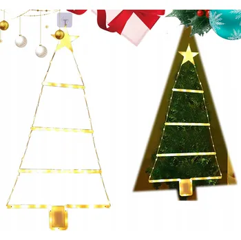 Vánoční dekorace Vánoční dekorace LED Stromek teplá barva 93 cm