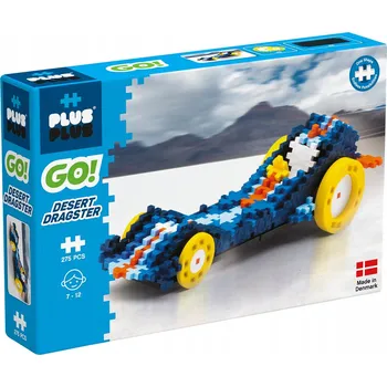 ostatní stavebnice Plus-Plus GO!, Mini Mix 240 ks, Pouštní Dragster