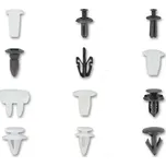 Příchytky čalounění pro interiér vozu Mitsubishi, sada 370 ks - ASTA