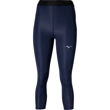 Dámské legíny Dámské sportovn legíny Mizuno Core Impulse 3/4 tight(W) / Baritone Blue Velikost: L