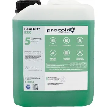 GLYKOL PROPYLENOVÝ EKO -25°C 20 L HOTOVÁ KAPALINA DO SOLÁRNÍCH SYSTÉMŮ PROCOLD