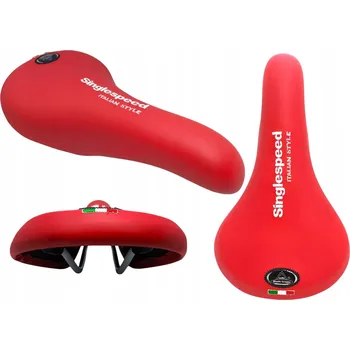 Sedlo na kolo Sedlo na kolo Selle Monte Grappa Singlespeed Italy fixed gear červené