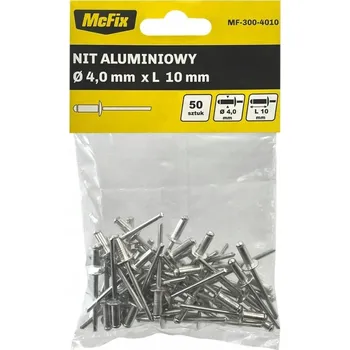 Vrták Hřebíky na betonu McFix 4 x 10 mm 50 ks