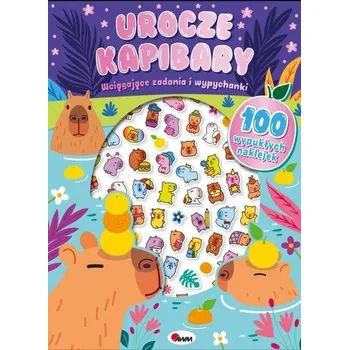 První čtění Urocze kapibary. 100 wypukłych naklejek