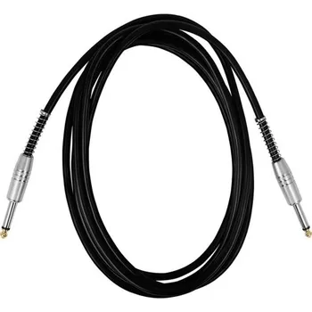 Hudební nástroj Audio kabel 3 m 6,35 mm samec–samec Propojovací kabel pro elektrickou kytaru Stabilní signál Slitina hliníku a hořčíku Odolné příslušenství stříbrná