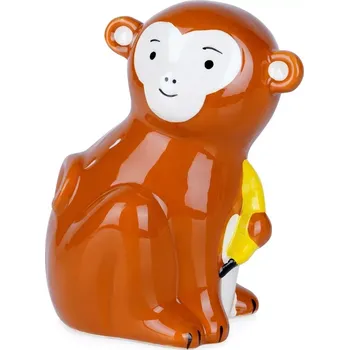 Pokladnička Keramická pokladnička opička s banánem