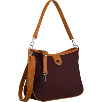 Kabelka Červená polyester taška kabelka přes rameno Peterson