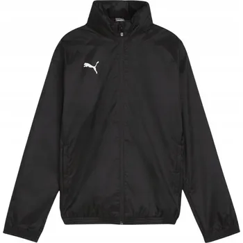 Dětská bunda PUMA TEAM GOAL ALL WEATHER ČERNÁ 659045 03 vel. 128 cm