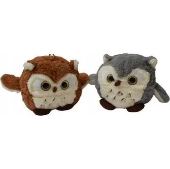 plyšák 241717 DF PLYŠÁK PLYŠOVÁ SOVA 2 BARVY 25 cm