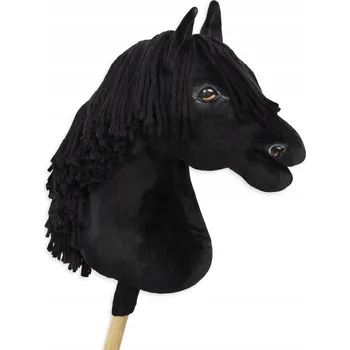 Hobby horsing Hobby Horse Velký kůň na tyči Premium - vraník A3
