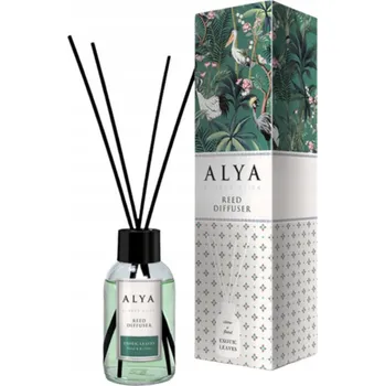 Osvěžovač vzduchu Alya vonné tyčinky bambusové osvěžovač vzduchu Exotic Leaves 100ml