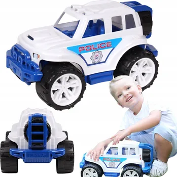 autíčko ND17_ZB-144448 Terénní auto bílé policejní TechnoK
