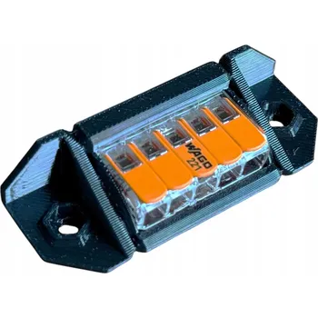 Montážní lišta, držák na svorky, WAGO 221 – 1x5, robustní a pevná