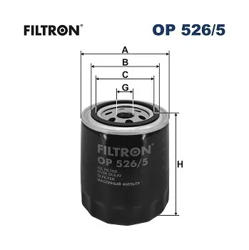 Olejový filtr Olejový filtr FILTRON OP 526/5