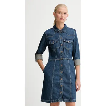 Dámské šaty Šaty Levi's A7592.0006 modrá 55X, vel. S