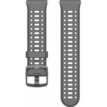Řemínek na hodinky Silikonový řemínek Coros (pro Pace 3), černý, Quick Release