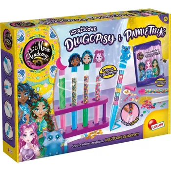 kreativní sada kreativní sada moon academy měsíční propisky a deník