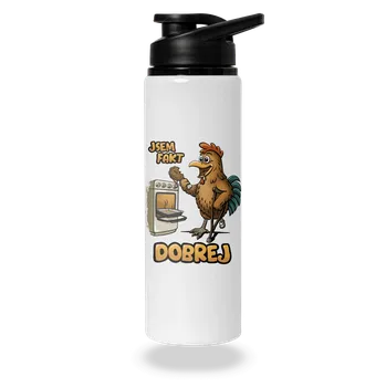 Láhev Bastard Jsem dobrej lahev na vodu White