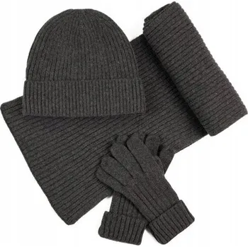Čepice Szaleo sada: čepice, nákrčník (rolák), rukavice, univerzální velikost, šedá